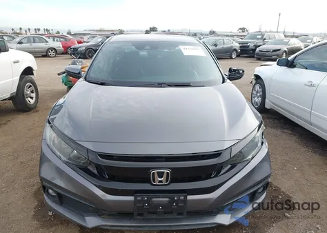 2020 Honda Civic Sport z USA, uszkodzony, nr VIN 19XFC2E83LE000856